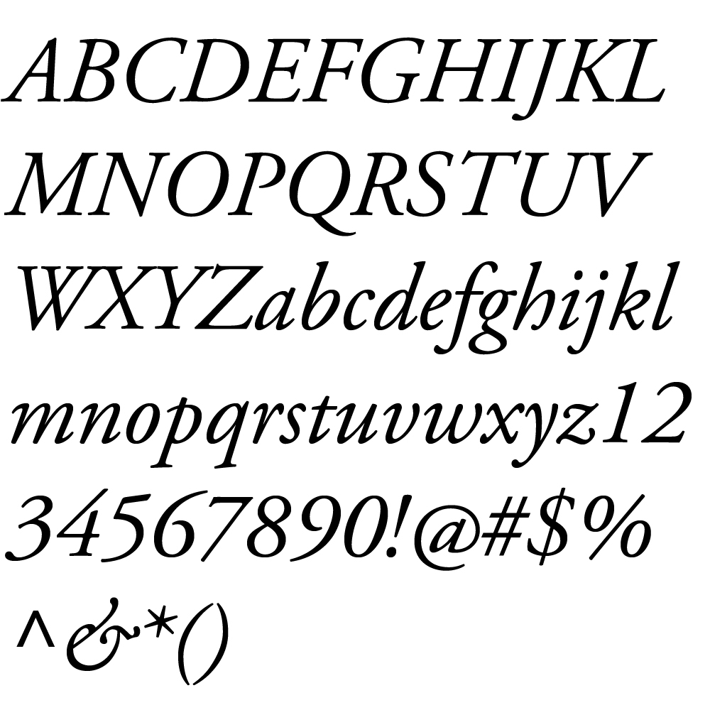 Adobe Garamond Font