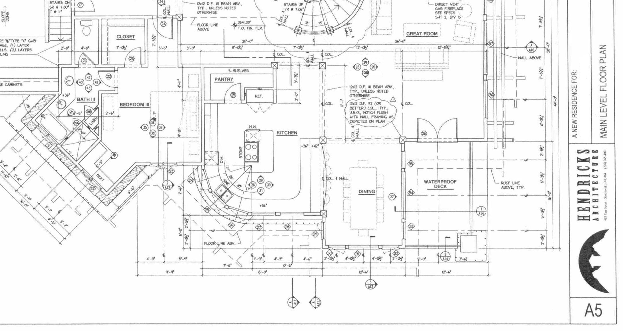 Architect Drawing Plans