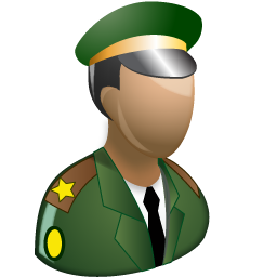 Army Officer Icon Army Officer Icon
