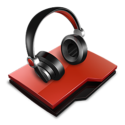 Audio Folder Icon Audio Folder Icon