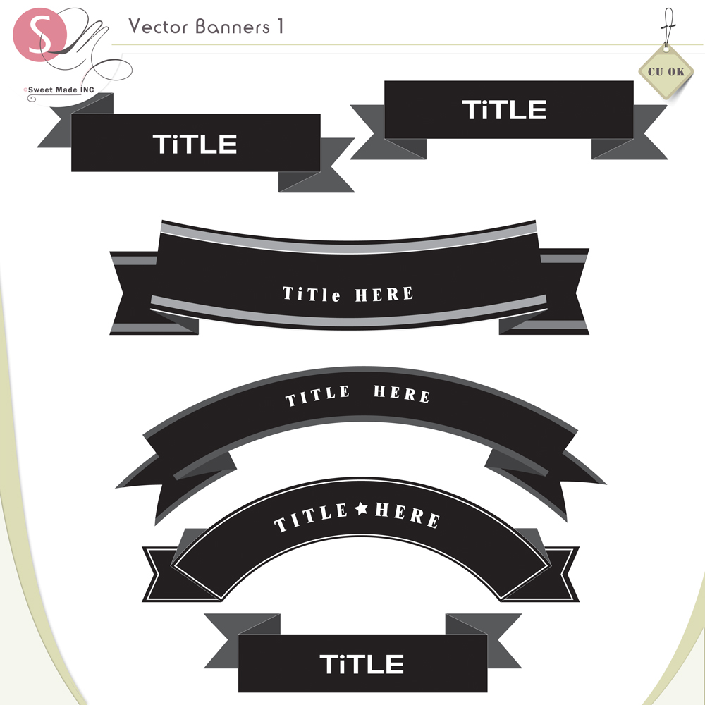 Banners Vector 1