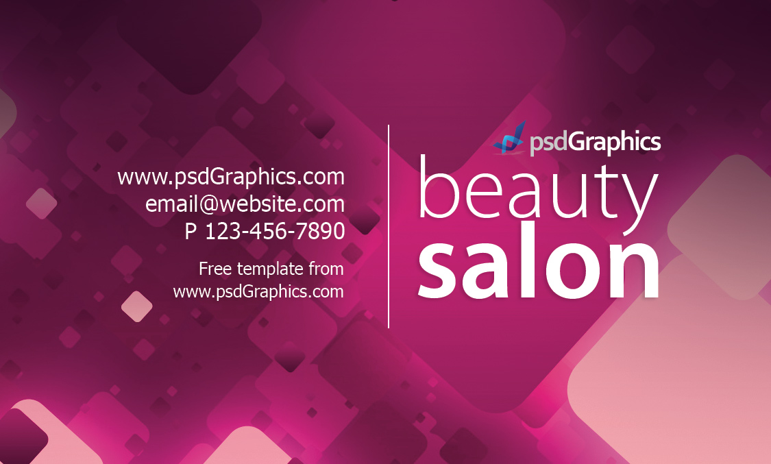 Beauty Salon Biz Card