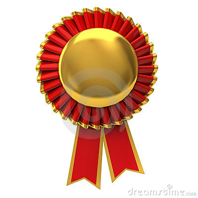 Blank Award Ribbon Template