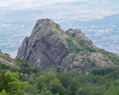 Blue Mountain Rocks Sliven Bulgaria