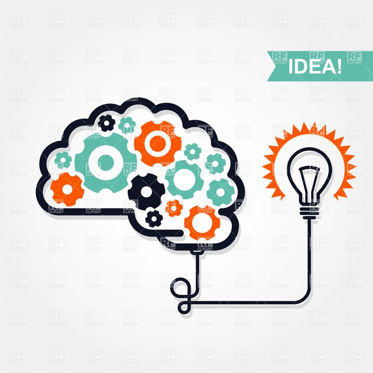Brain Idea Icon Brain Idea Icon