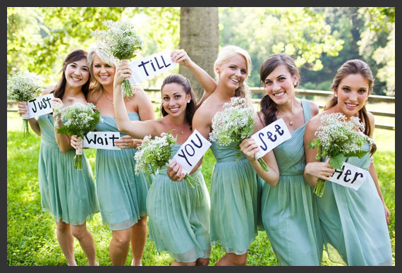 Bride and Bridesmaids Picture Ideas Pinterest