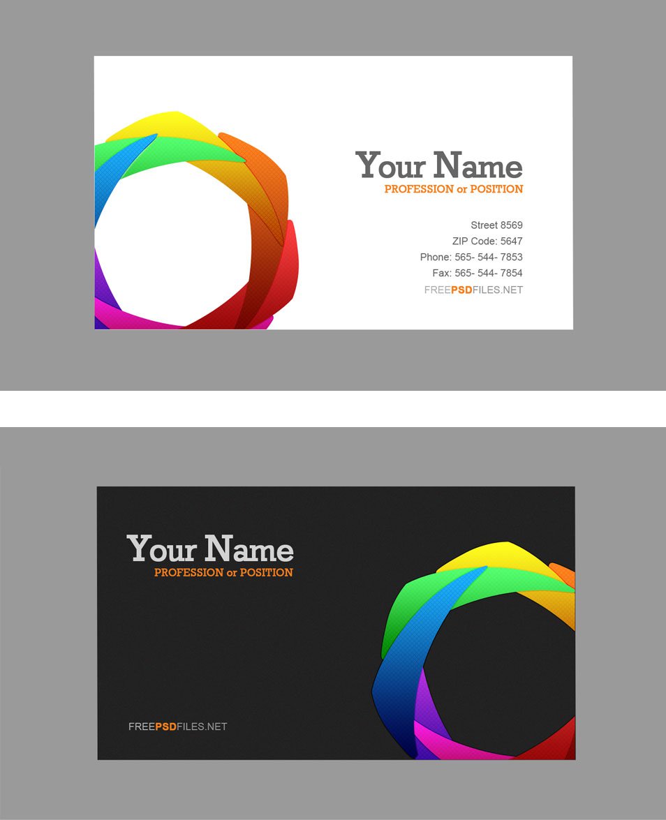 Business Card PSD Template