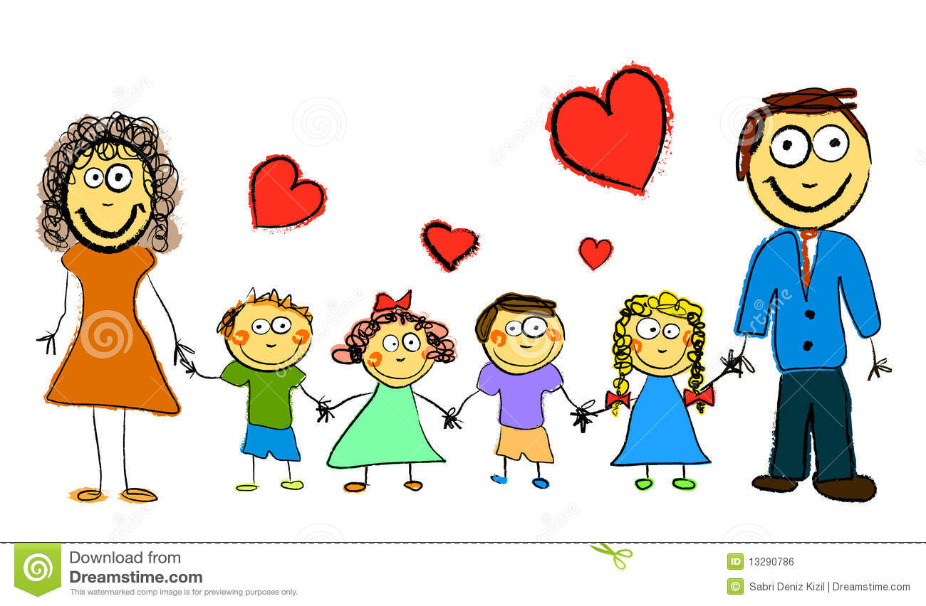 Cartoon Family Cartoon Family