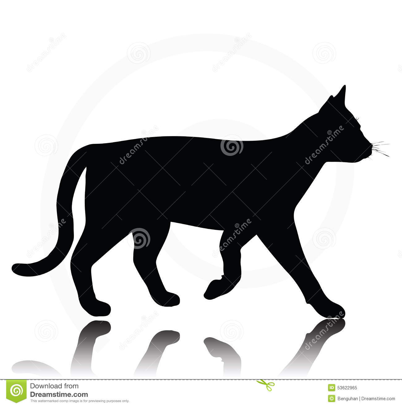 Cat Silhouette Vectors