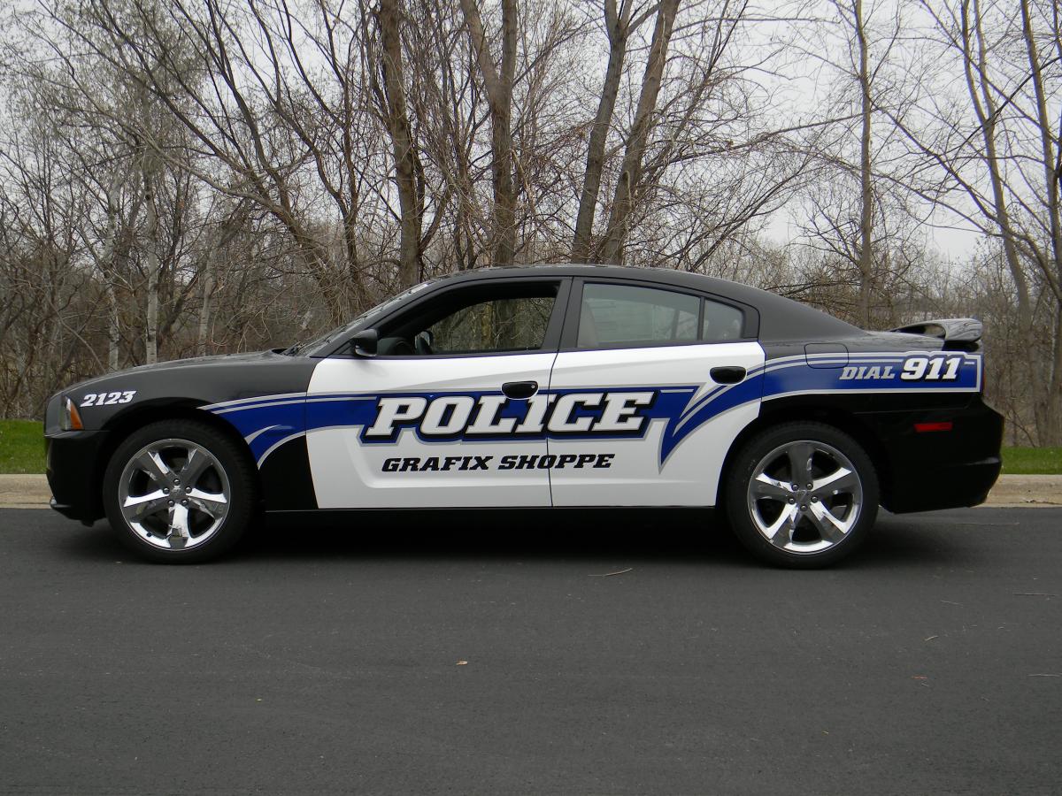 Charger Police Car Graphics