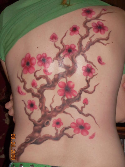 Cherry Blossom Tree Tattoo