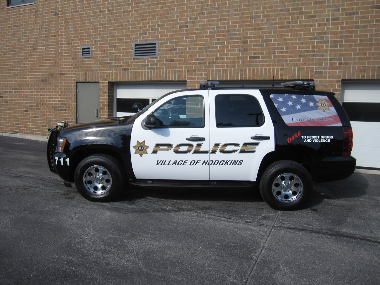 Chevy Tahoe Police Car