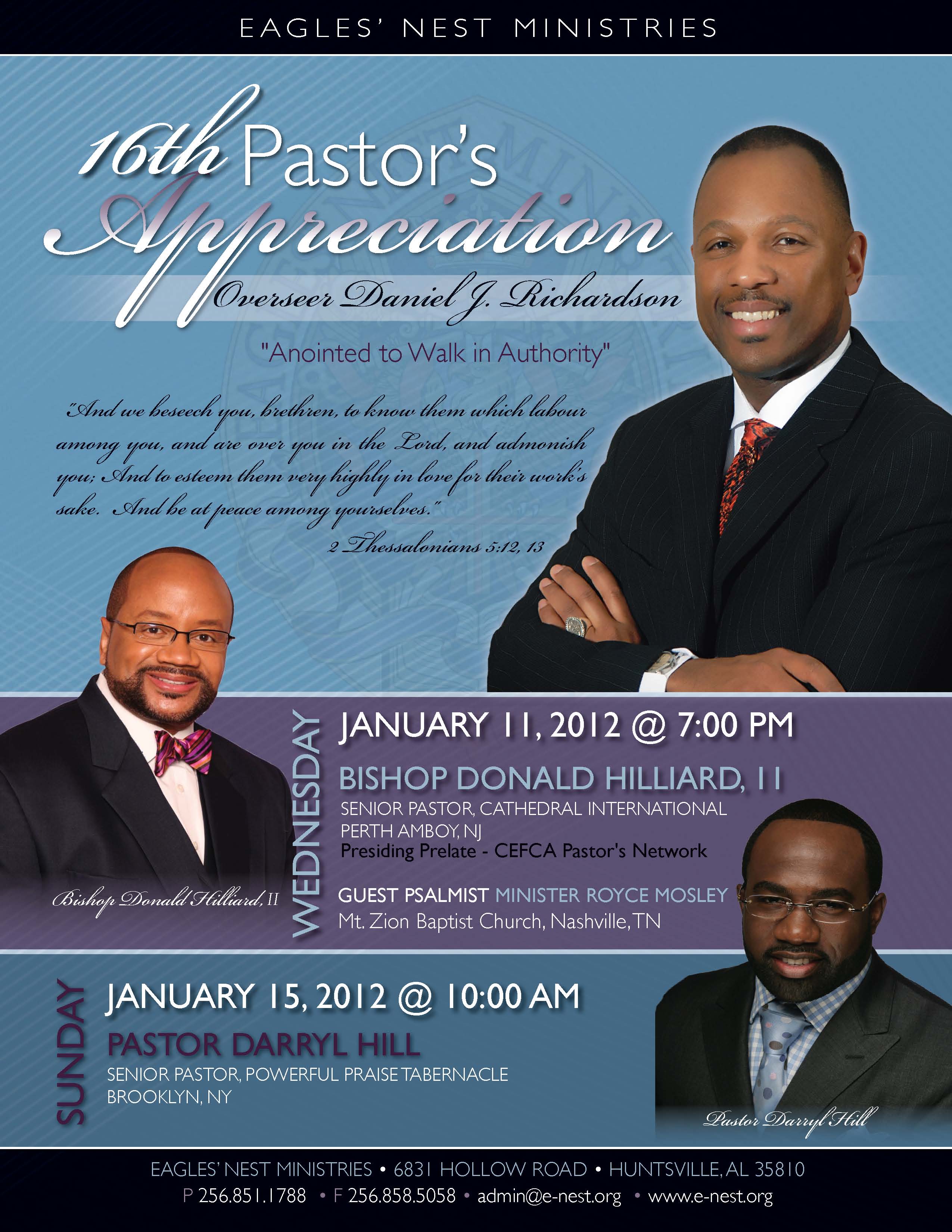 Church Anniversary Flyer