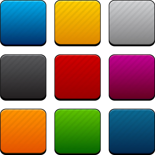 Colored Button Icons