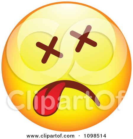 Dead Smiley Face Clip Art