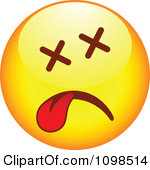 Dead Smiley Face Clip Art