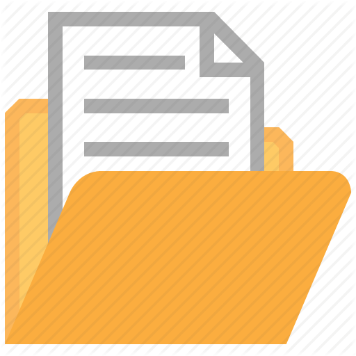 Document File Folder Icon Document File Folder Icon
