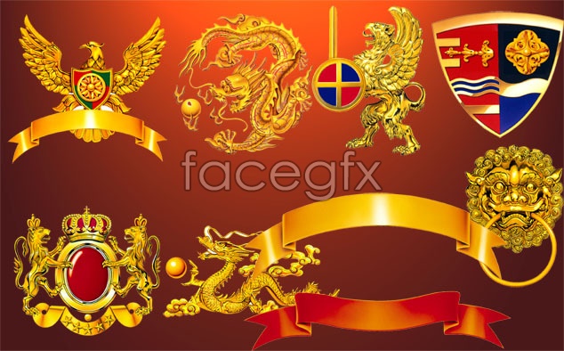 Dragon in Circle Logo Dragon in Circle Logo