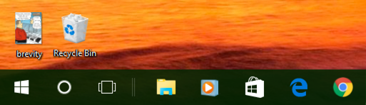 Enlarge Taskbar Icons Windows 1.0