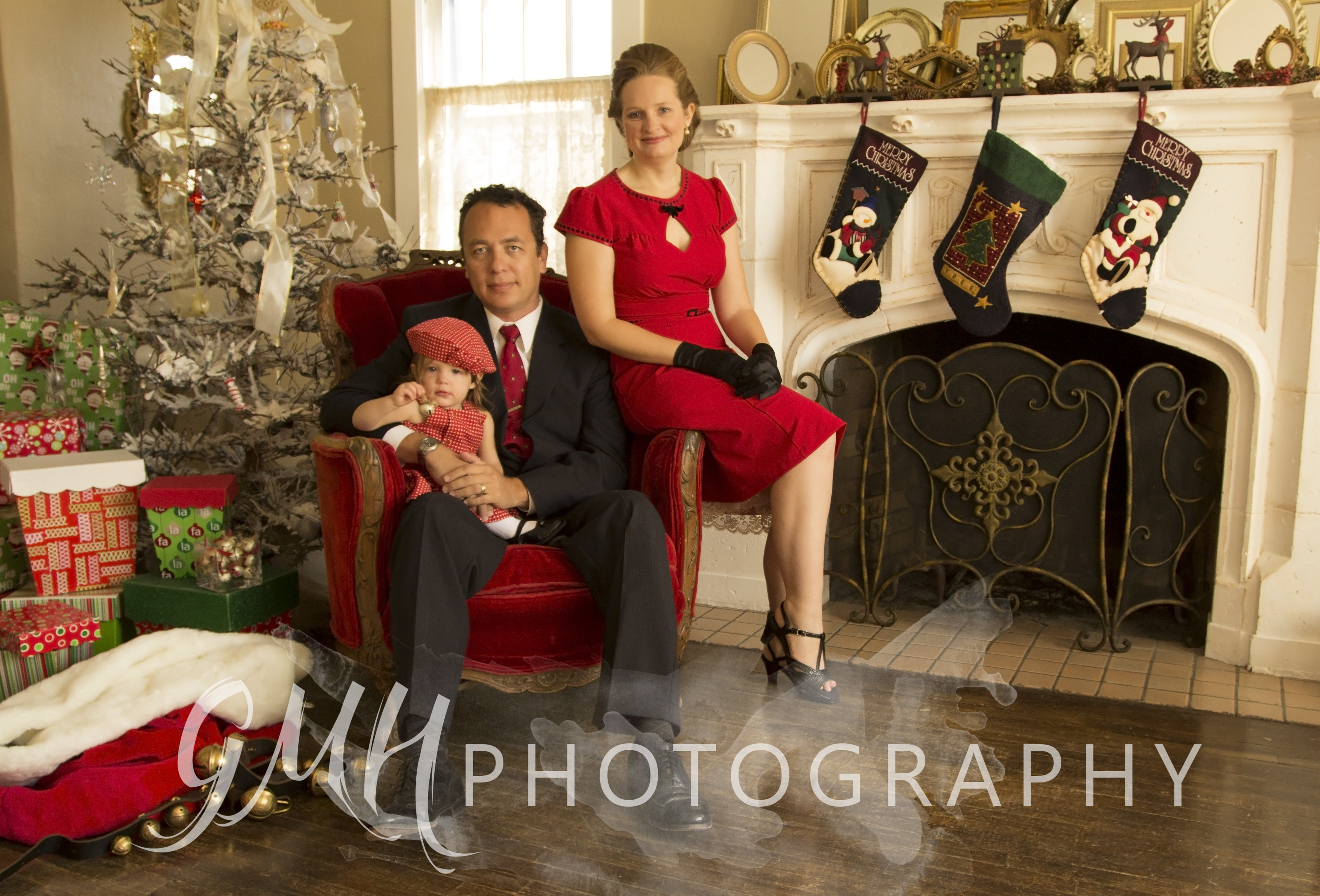 family christmas portrait ideas