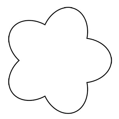 Flower Outline Clip Art