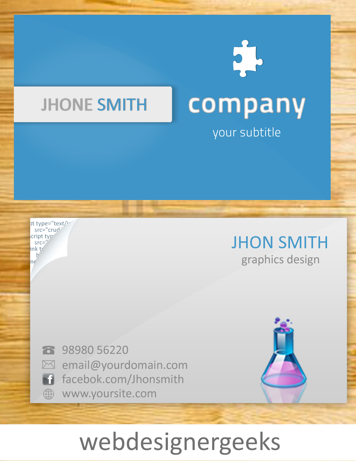 Free Business Card Template