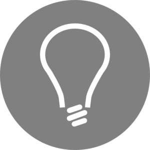 Free Clip Art Light Bulb Icon