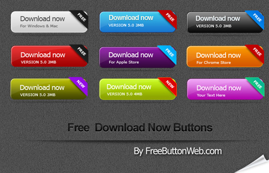 Free Photoshop Buttons Download
