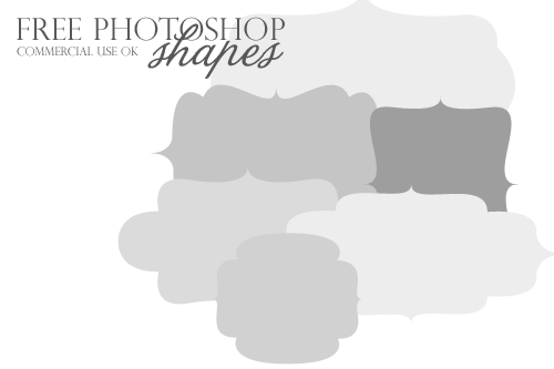 Free Photoshop Shapes Frames