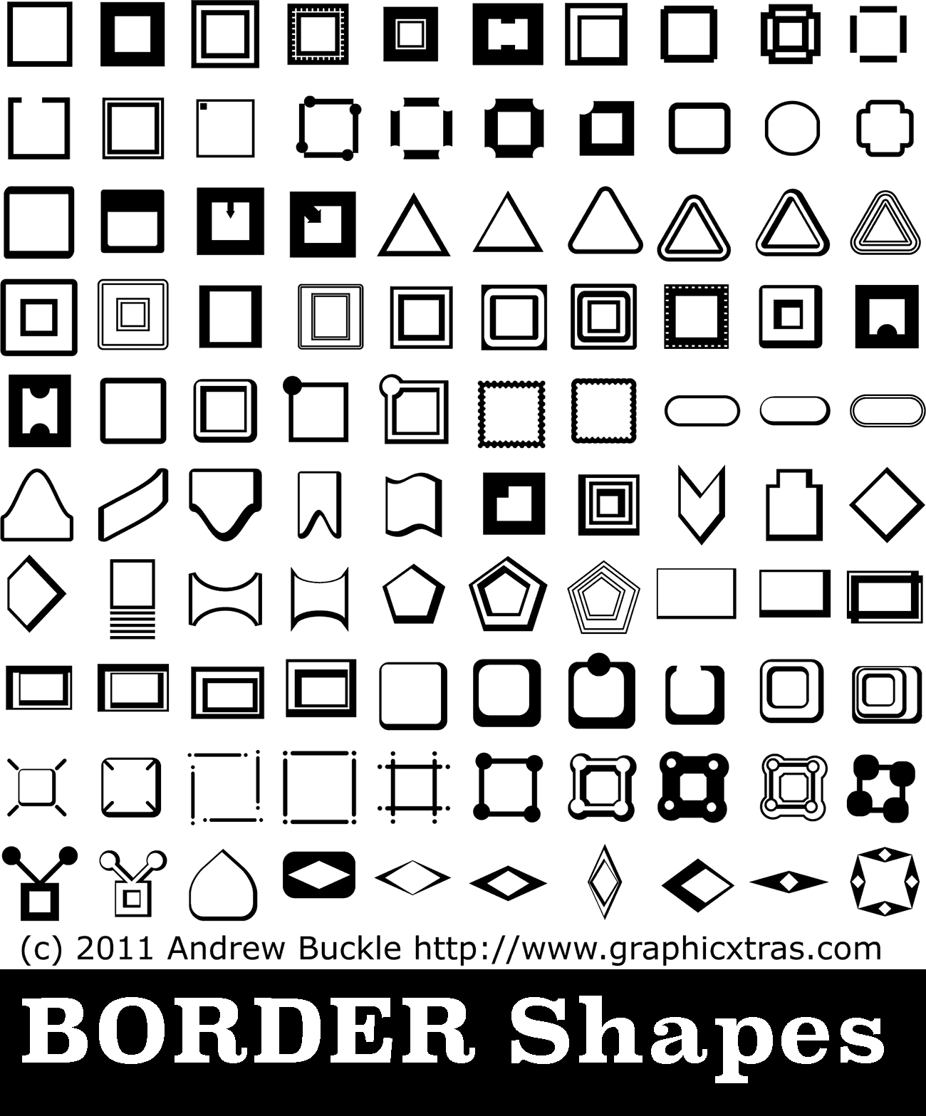 Free Photoshop Shapes Frames