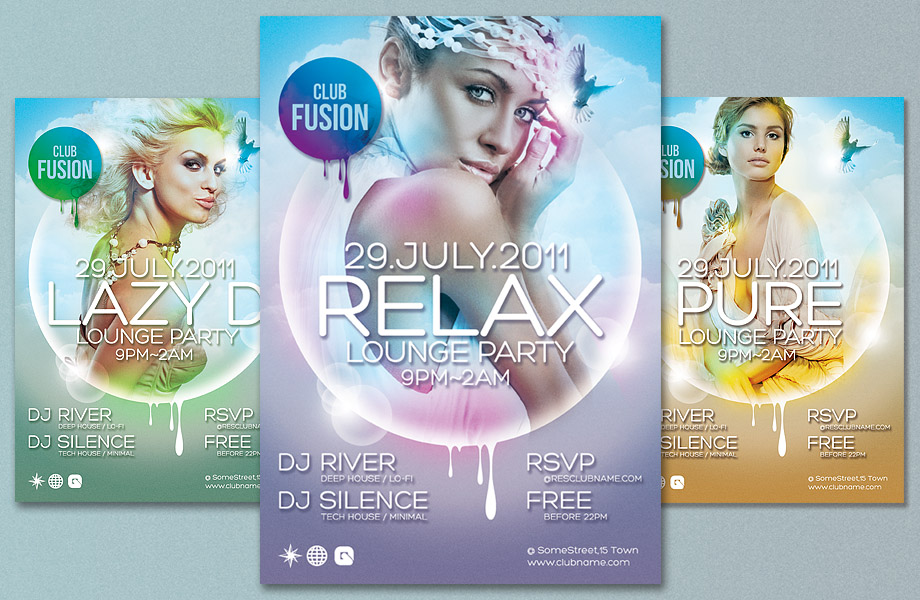 Free PSD Flyer Templates Download