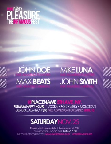Free Psd Party Flyer Template Download Free Psd Party Flyer Template Download