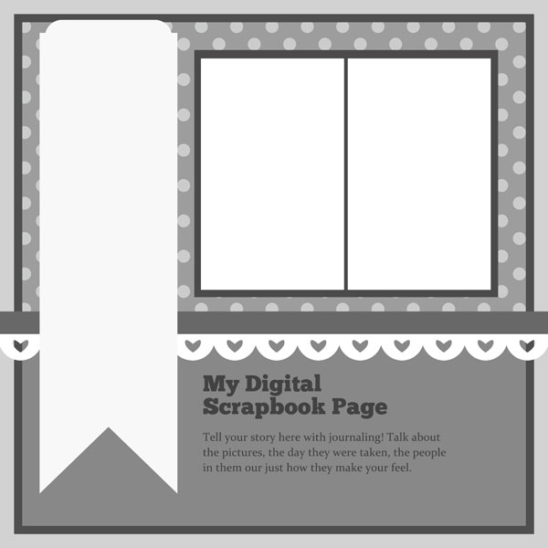 Free Scrapbook Layout Templates