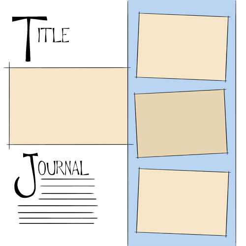 Free Scrapbook Layout Templates