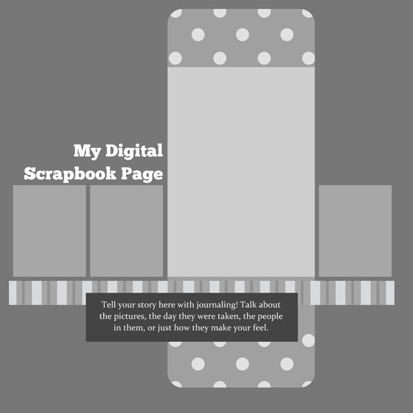 Free Scrapbook Page Templates Free Scrapbook Page Templates