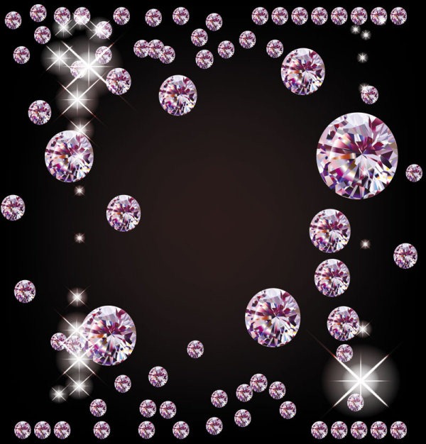 Free Vector Graphics Purple Diamond