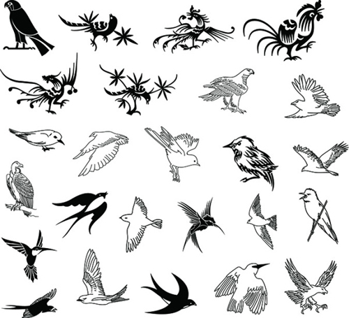 Free Vector Hand Drawn Bird