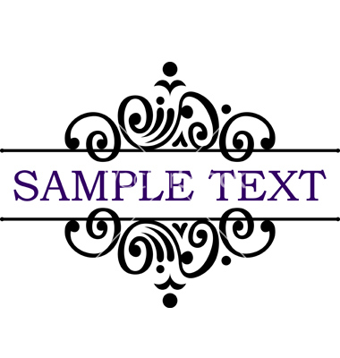 Free Vector Text Frame