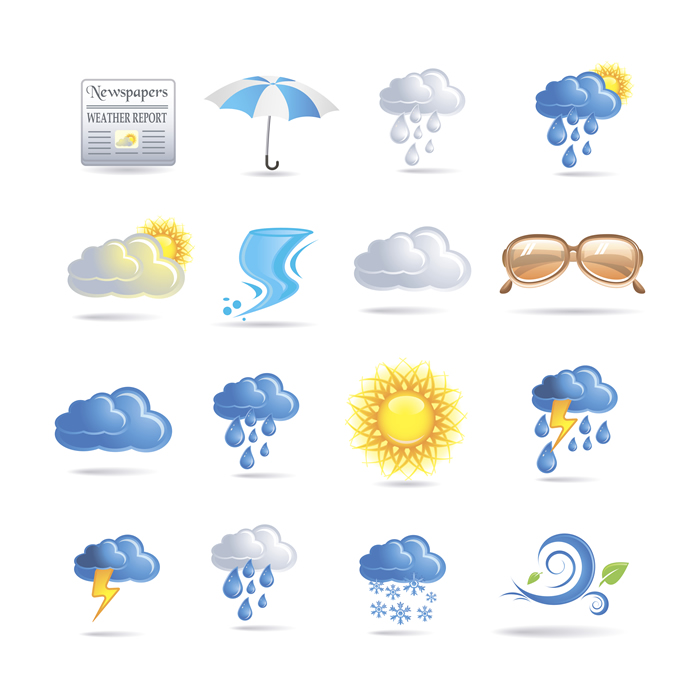 Free Vector Weather Icons