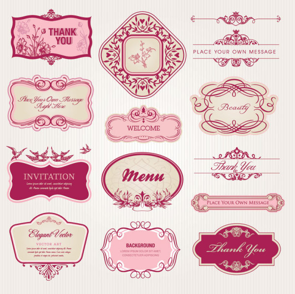 20 Free Label Vector Graphics Images