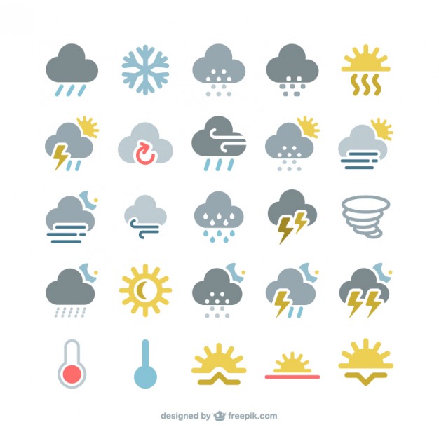 Free Weather Icons Pack