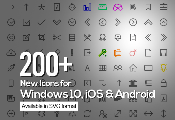 Free Windows 10 Icons
