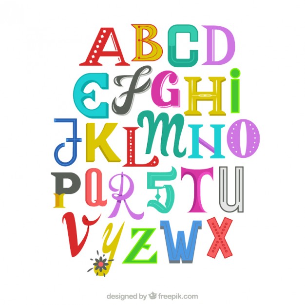 Funny Alphabet Letters