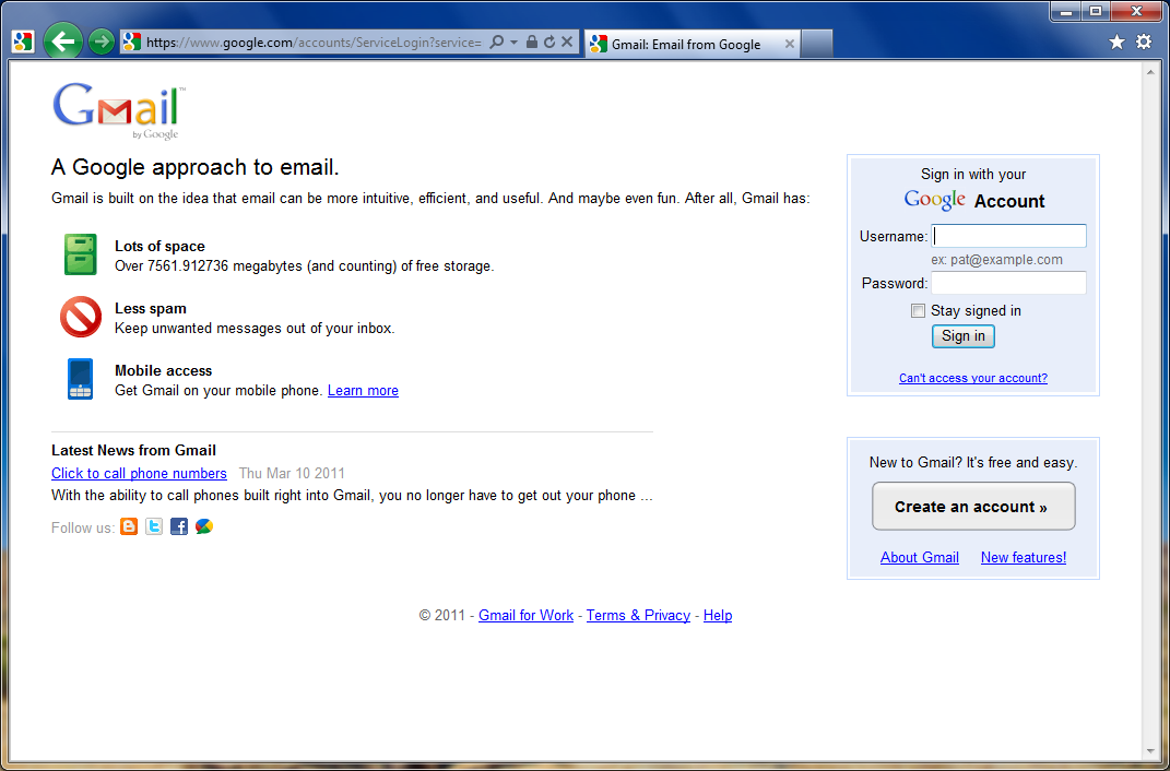 Gmail Icon Internet Explorer