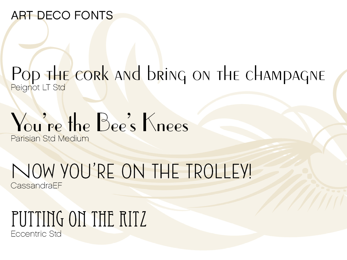 art deco great gatsby font free download art deco great gatsby font free download
