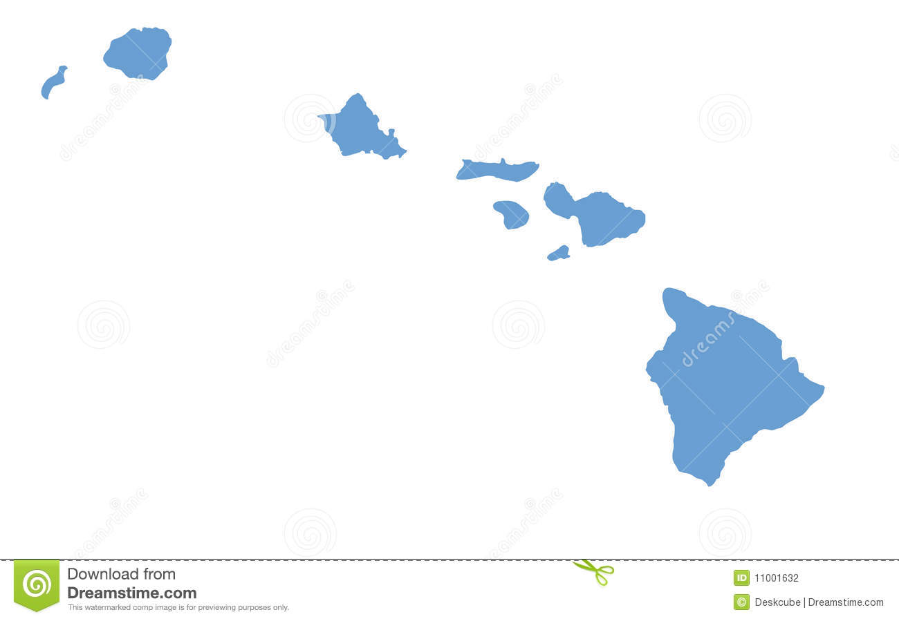 Hawaii State Map