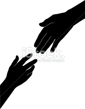 Helping Hand Logo Vector