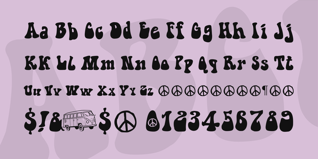 Hippie Font Hippie Font