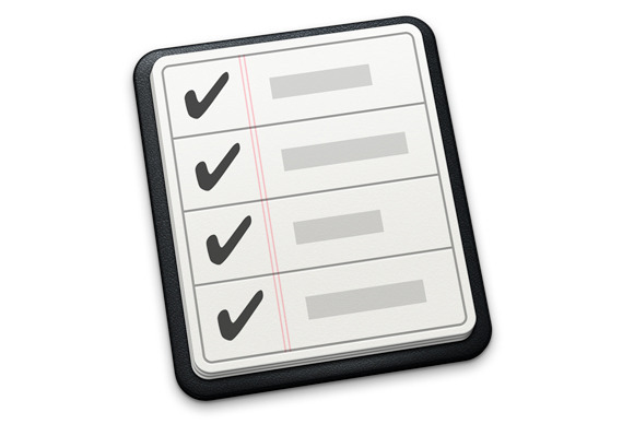 iPad Reminders App Icon