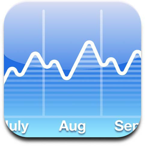 iPhone Stocks Icon